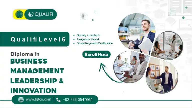 Qualifi Level 6 Diploma in Business Management, Leadership and Innovation