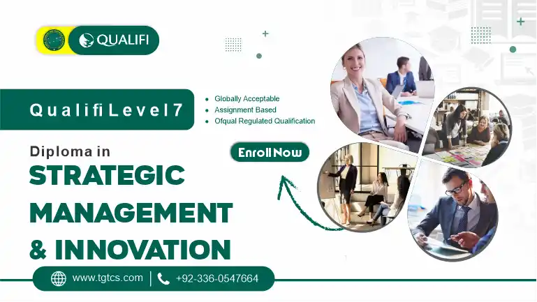 Qualifi Level 7 Diploma in Strategic Management and Innovation