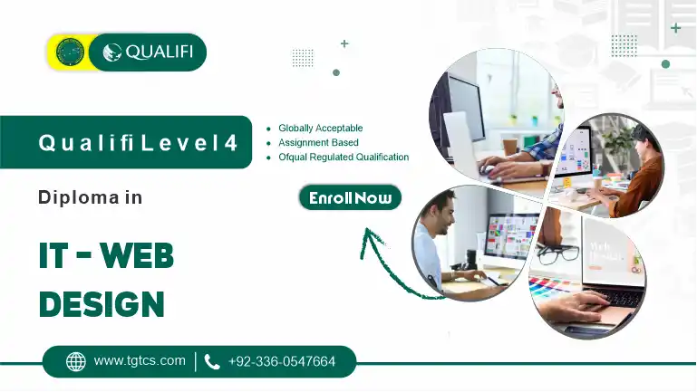 Qualifi Level 4 Diploma in IT – Web Design