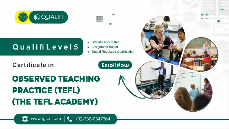 Qualifi Level 5 Certificate in Observed Teaching Practice (TEFL) (The TEFL Academy)