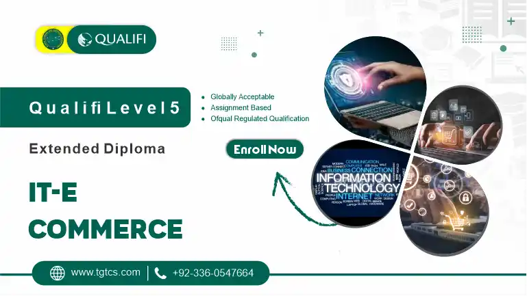 Qualifi Level 5 Extended Diploma in IT-E-commerce