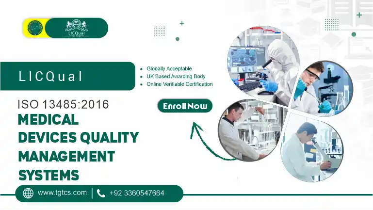 LICQual ISO 13485:2016 Medical Devices Quality Management Systems