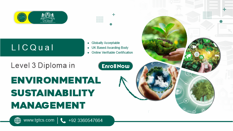 LICQual Level 3 Diploma in Environmental Sustainability Management