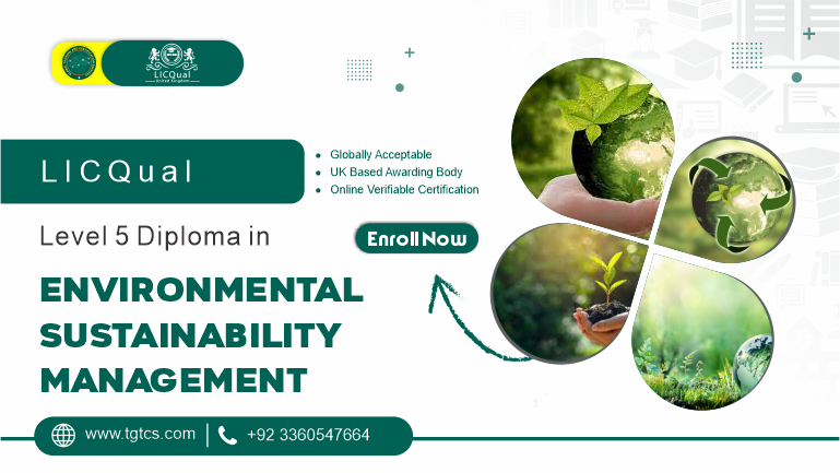 LICQual Level 5 Diploma in Environmental Sustainability Management