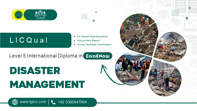 LICQual Level 5 International Diploma in Disaster Management