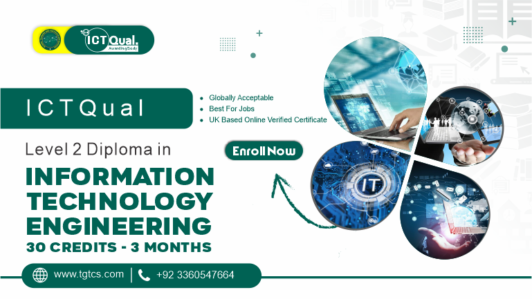 ICTQual Level 2 Diploma in Information Technology Engineering 30 Credits – 3 Months