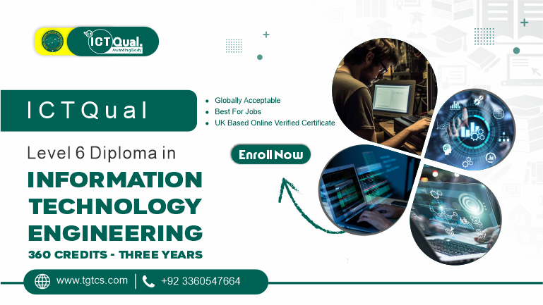 ICTQual Level 6 Diploma in Information Technology Engineering 360 Credits – Three Years