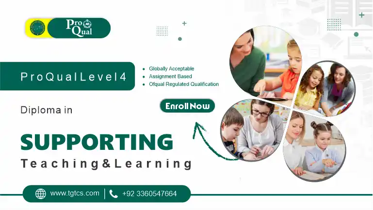 ProQual Level 4 Diploma in Supporting Teaching and Learning