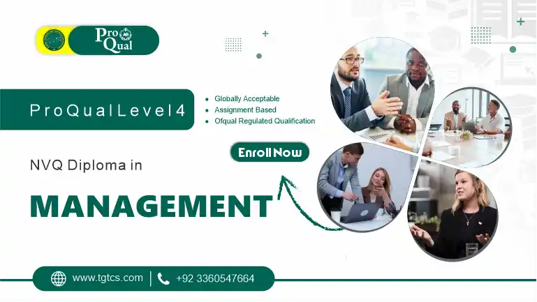 ProQual Level 4 NVQ Diploma in Management