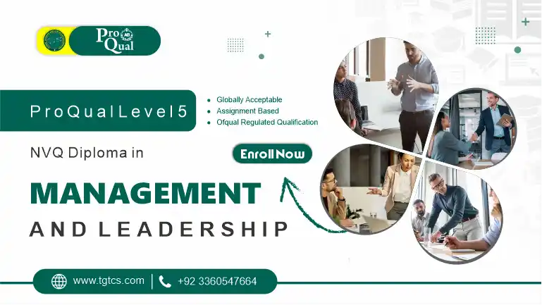 ProQual Level 5 NVQ Diploma in Management and Leadership