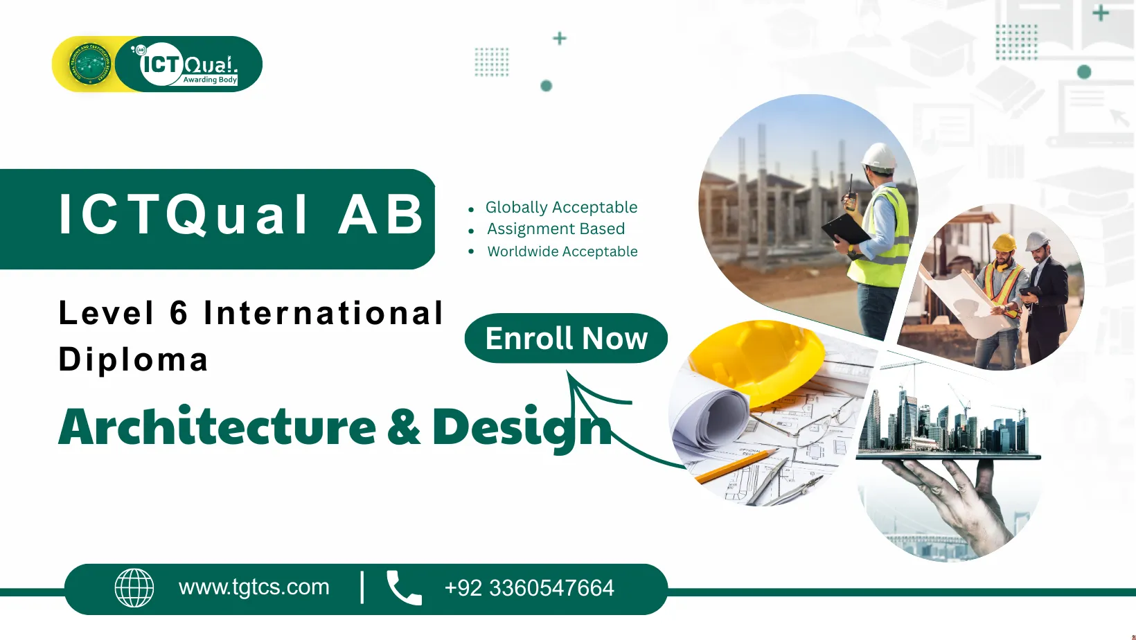 ICTQual AB Level 6 International Diploma in Architecture & Design