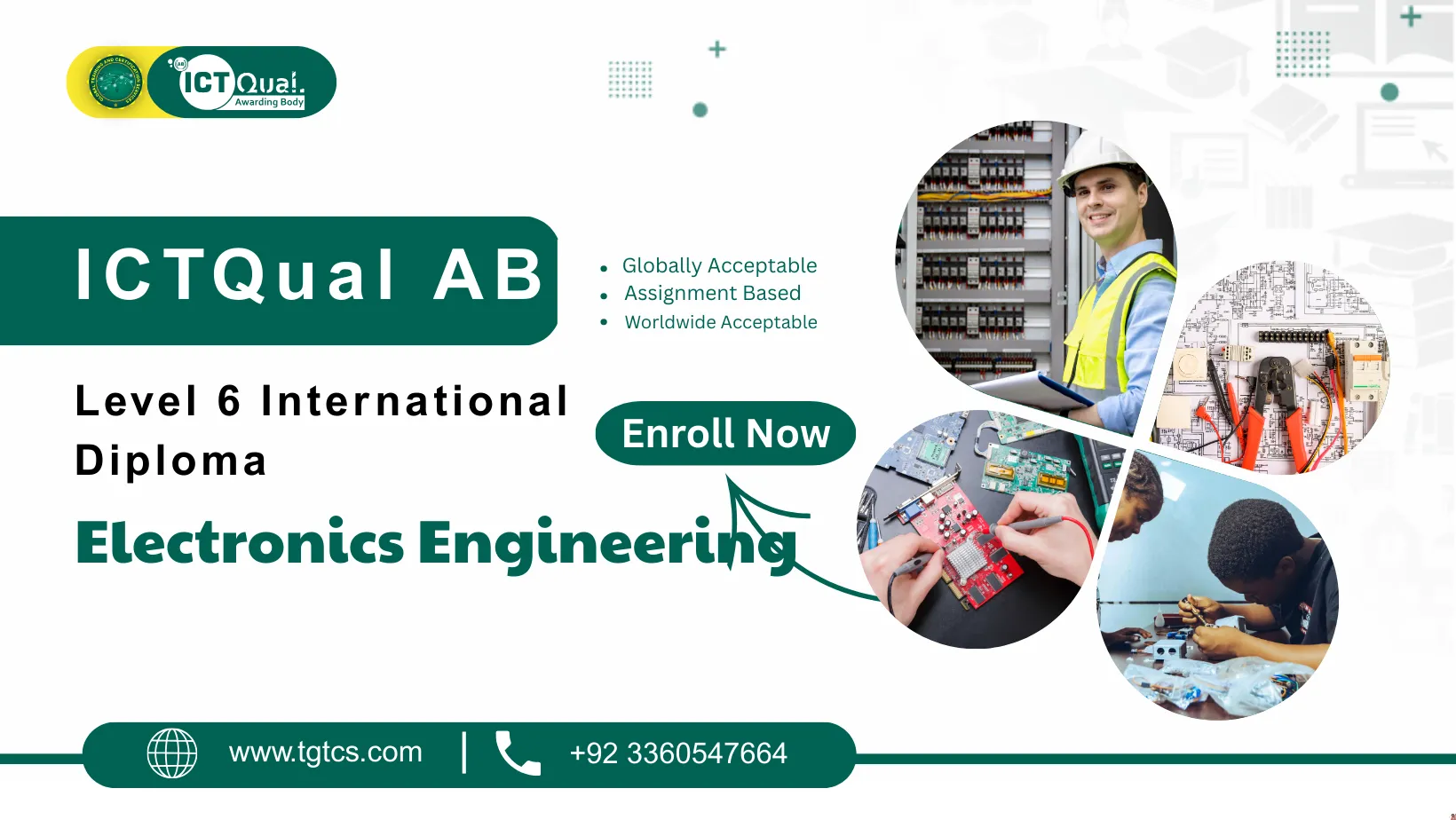ICTQual AB Level 6 International Diploma in Electronics Engineering