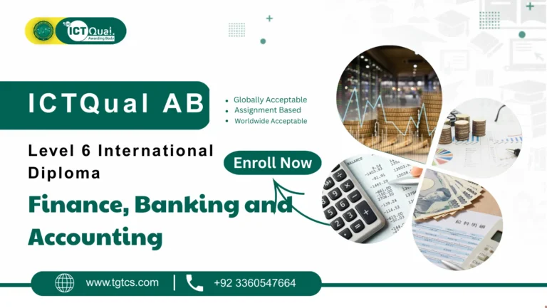 ICTQual AB Level 6 International Diploma in Finance, Banking and Accounting