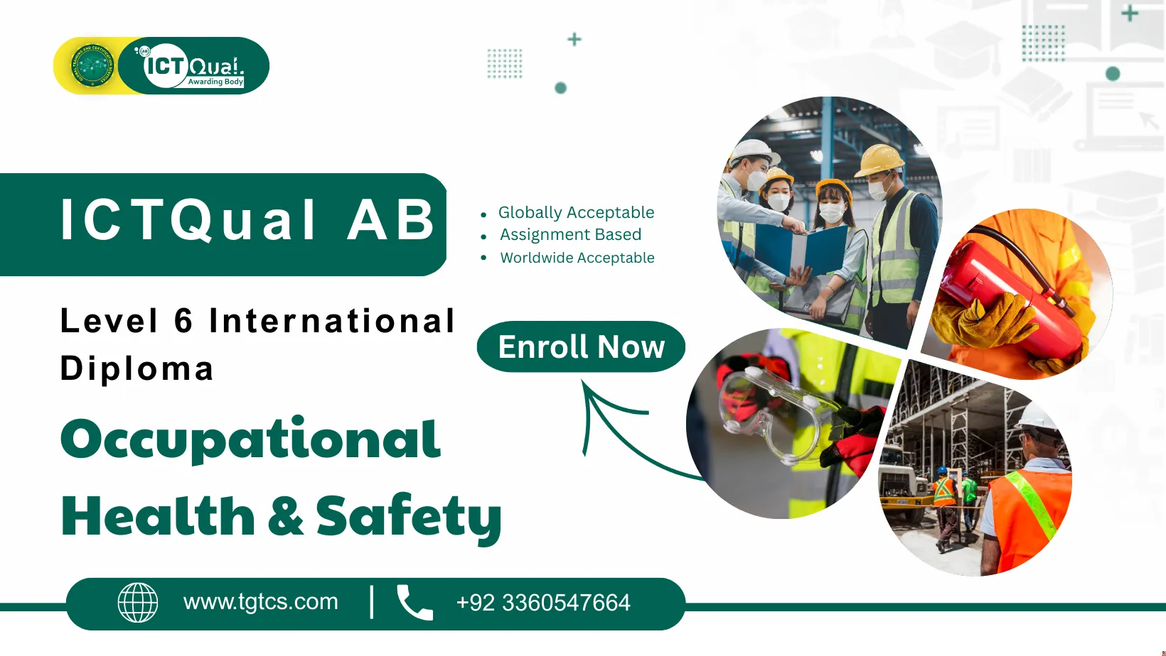 ICTQual AB Level 6 International Diploma in Occupational Health & Safety (OHS)