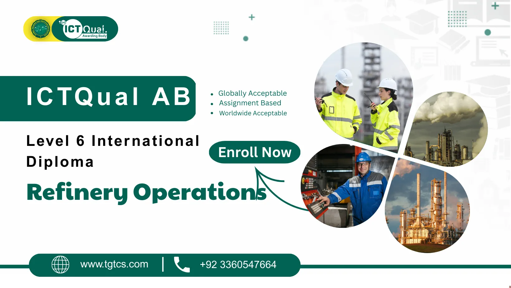ICTQual AB Level 6 International Diploma in Refinery Operations
