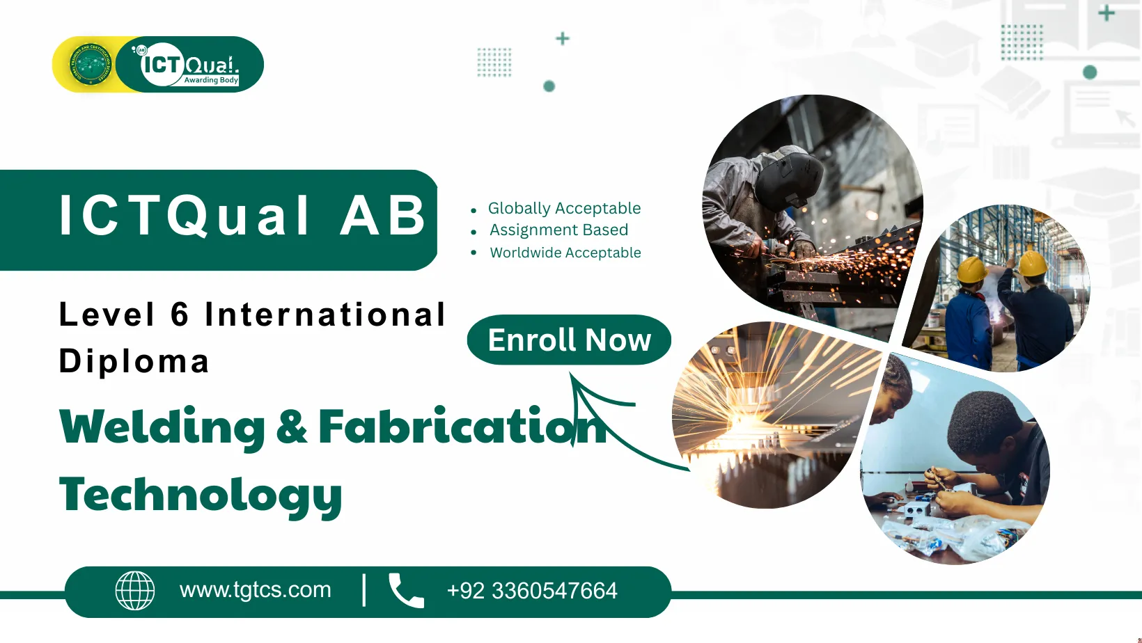 ICTQual AB Level 6 International Diploma in Welding & Fabrication Technology