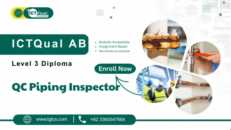 ICTQual AB Level 3 Diploma in QC Piping Inspector