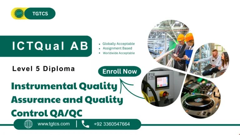 ICTQual AB Level 5 Diploma in Instrumental Quality Assurance and Quality Control QA/QC