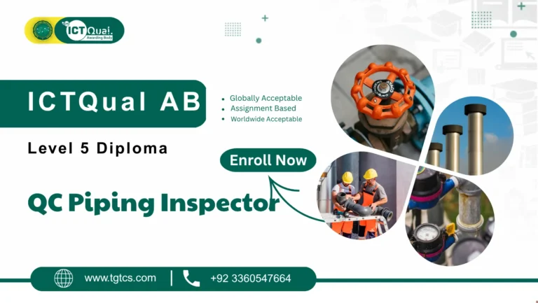 ICTQual AB Level 5 Diploma in QC Piping Inspector