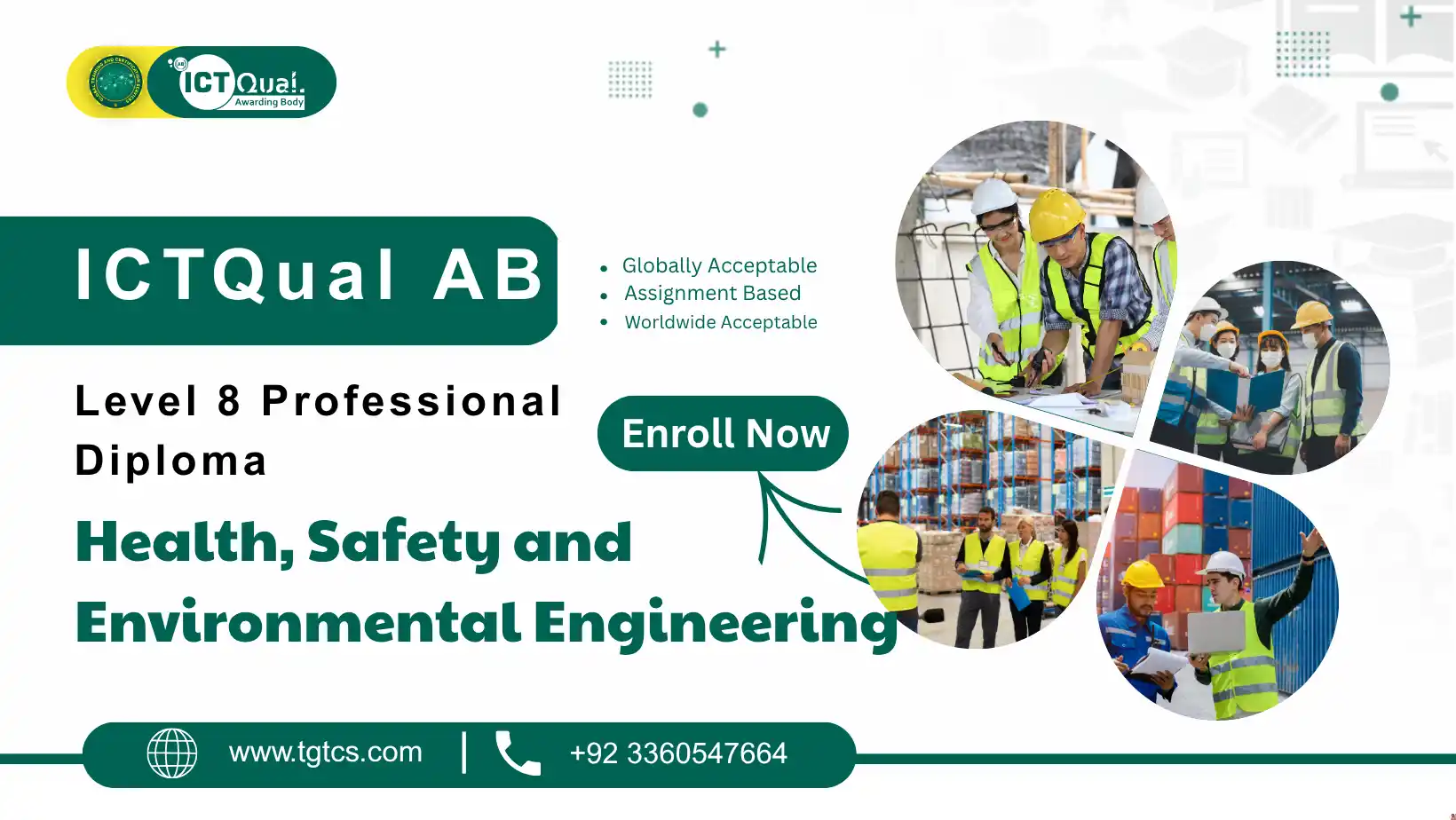 ICTQual Level 8 Professional Diploma in Health, Safety and Environmental Engineering (6)